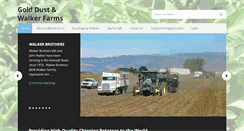Desktop Screenshot of golddustfarms.com